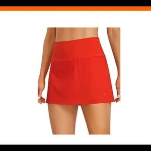 NWT Red Athletic Skort